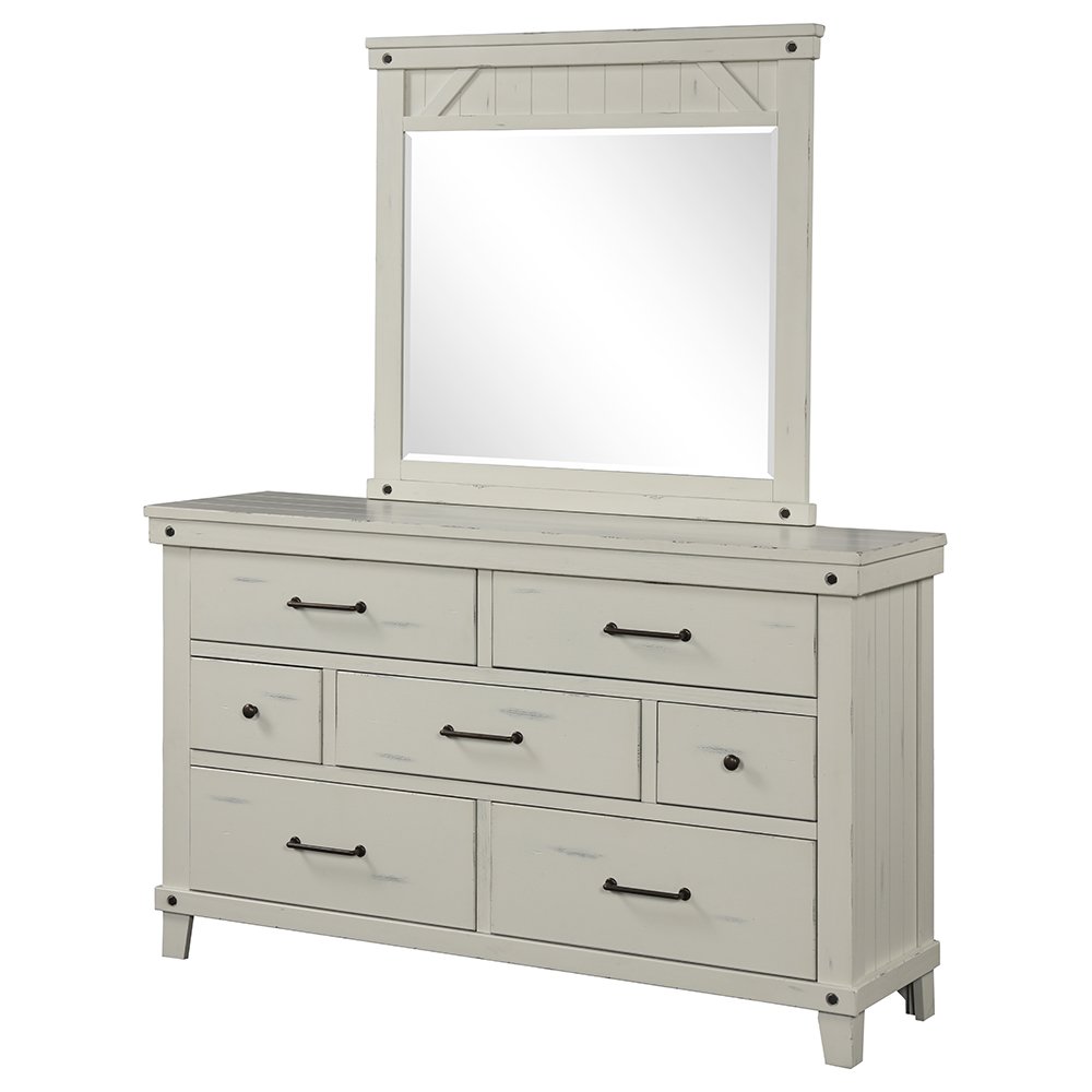 7 Drawer Dresser - White - Image 2