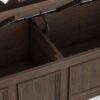 Amherst - Entryway Storage Bench - Farmhouse Brown - Image 6