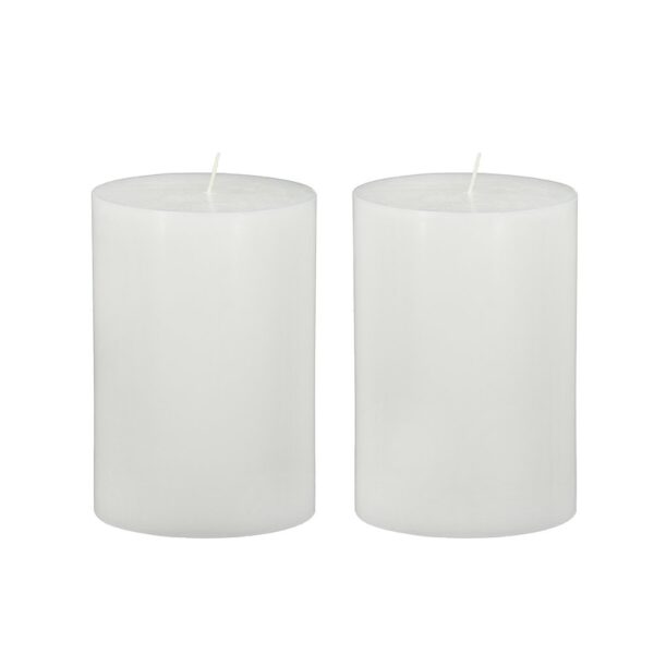 Unscented Soy Wax Candle (Set of 2) - White