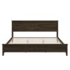 King Size Platform Bed With Sturdy Slats And No Box Spring - Espresso - Image 5