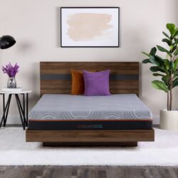 CopperCool Select - 10" California King Hybrid Mattress - Gray / Charcoal