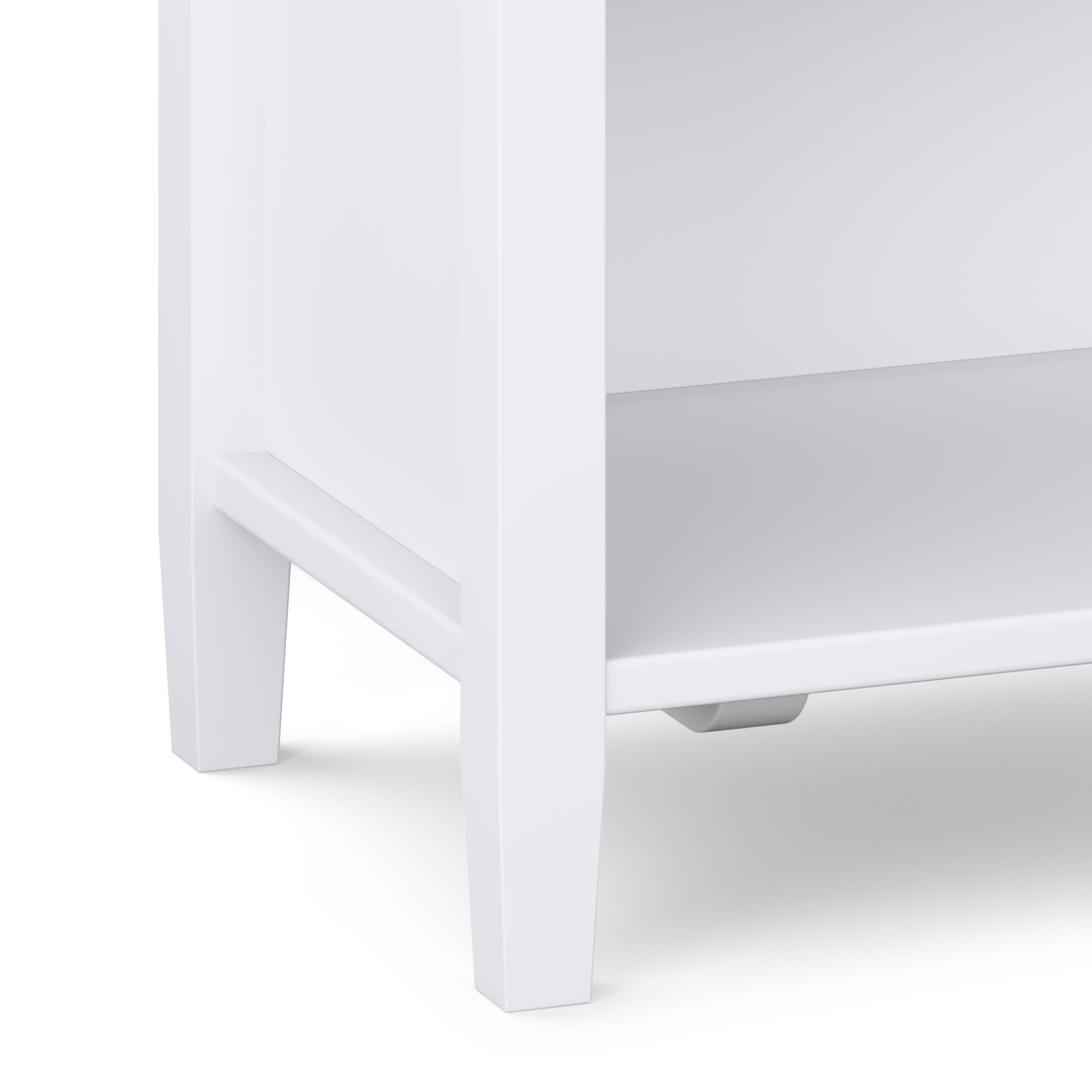Warm Shaker - Bedside Table - White - Image 5