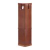 Corner Curio Cabinet With 5 Shelves And Lighting System (E26 Light Bulb Not Included) - Walnut - Image 13