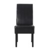 Contemporary Dining Chair (Set of 2) With Rubberwood Legs - Black - Image 6