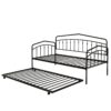 Fox - Twin Daybed With Twin Trundle - Black - Image 3