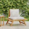 Sedona - Outdoor Club Chair With Slatted Design - Teak - Image 2