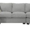 Berza - Left Side Facing Chaise Sectional - Gray - Image 2