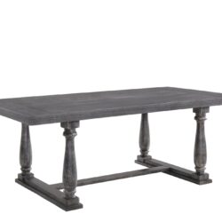 Bernard - Weathered Dining Table - Gray / Oak