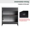Modern Freestanding Bathroom Vanity Resin Sink With Soft Close Cabinet Doors - White - Image 7