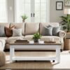 Hampton - Hampton - Coffee Table - Jasmine Whitewash / Barnwood - Image 7