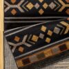 Tribes - 2' X 3' Southwest Area Rug - Black, Polyester - Image 2