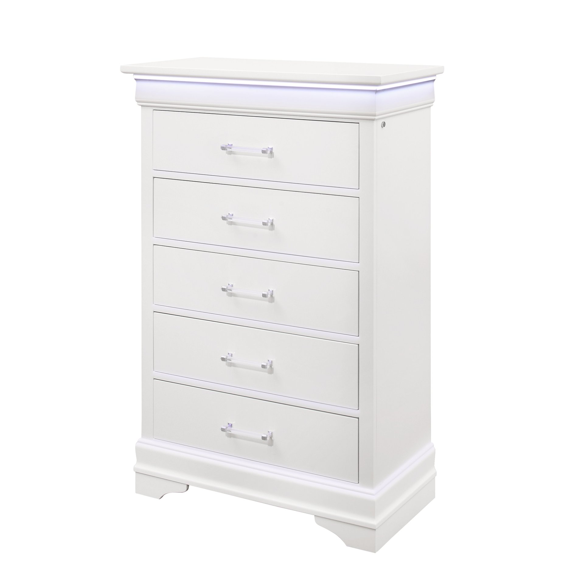 Charlston - Chest With LED - White - Image 4
