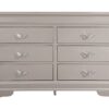 Modern Sophisticated Dresser - Silver Champagne - Image 5