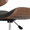 Dax - Bentwood Office Chair - Distressed Slate Gray - Image 5