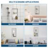 Stainless Steel Shower Niche Double Shelf 13" X 25" For Bathroom Organization - Brushed Nickel - Image 6