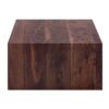 Luxurious Wood Grain Coffee Table With Fashion Texture Design - Walnut - Image 11