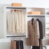 Devi - Wall Mounted Wood Closet System With Modular Versatility And Warm - White - Image 7
