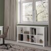 Acadian - 8 Cube Storage Sofa Table - White - Image 7