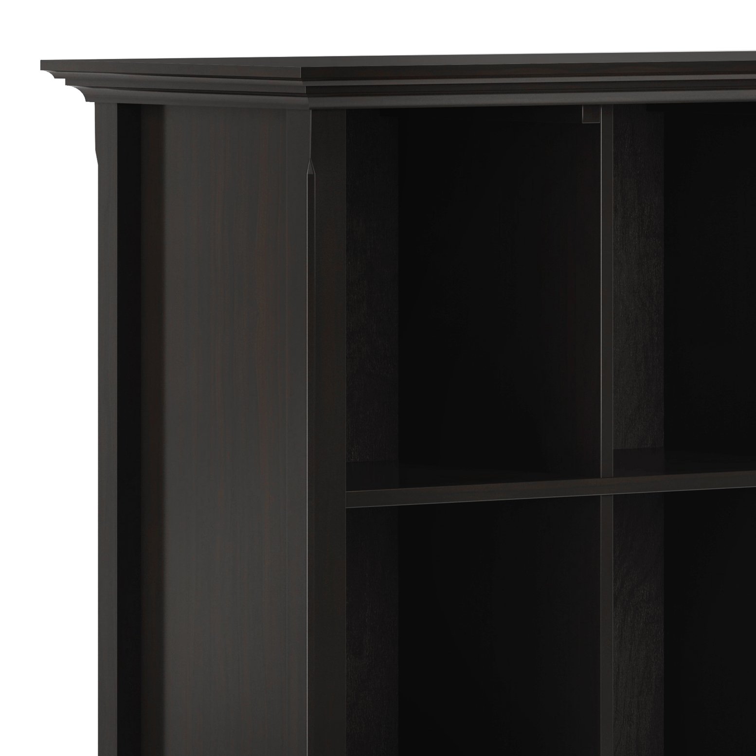 Amherst - 12 Cube Storage Bookcase - Hickory Brown - Image 3