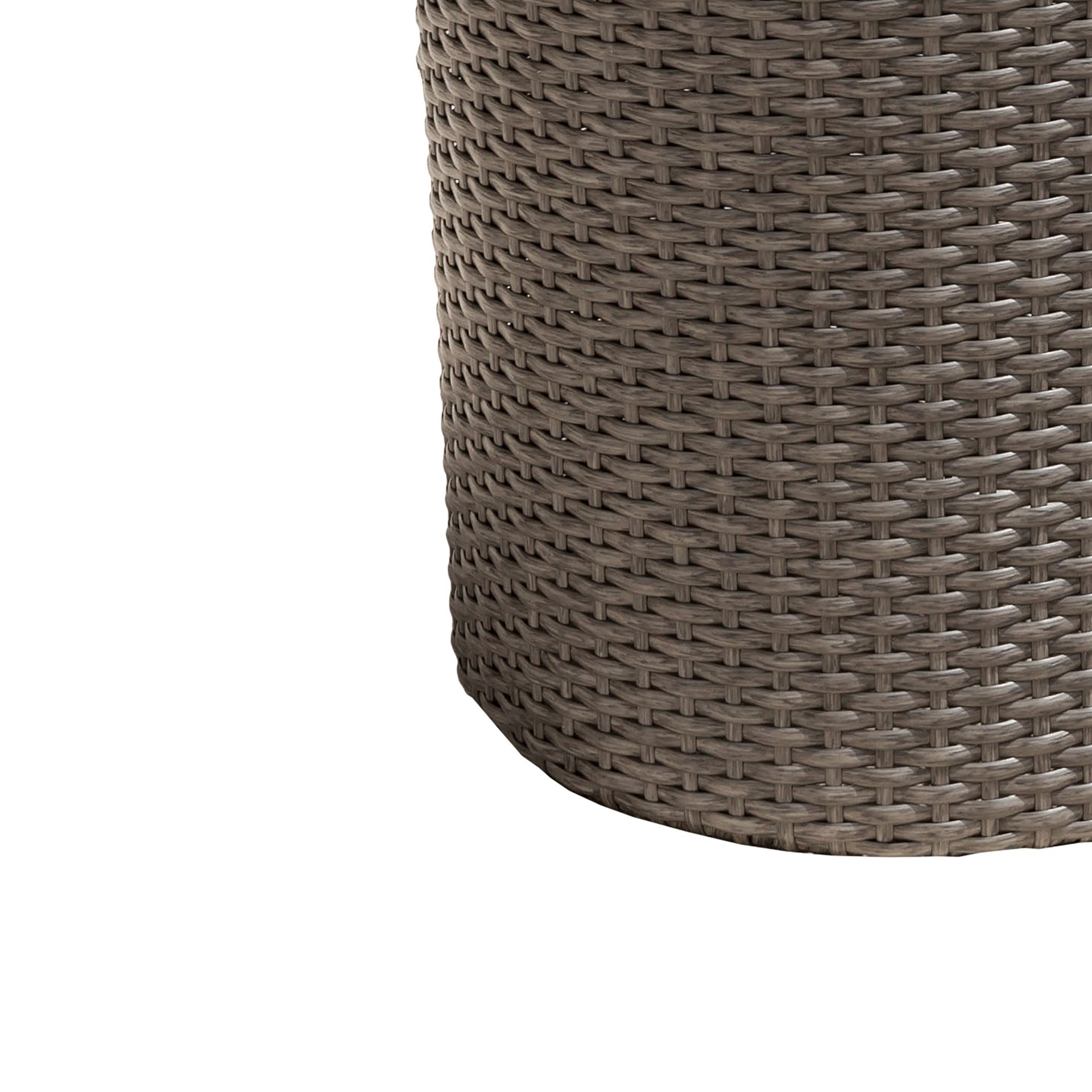 Kingstown - Barrel Side Table - Gray - Image 6