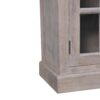 Cabinet With Glazed Doors - Gray - Image 3