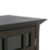 Bedford - Medium Storage Cabinet - Dark Tobacco Brown - Image 4