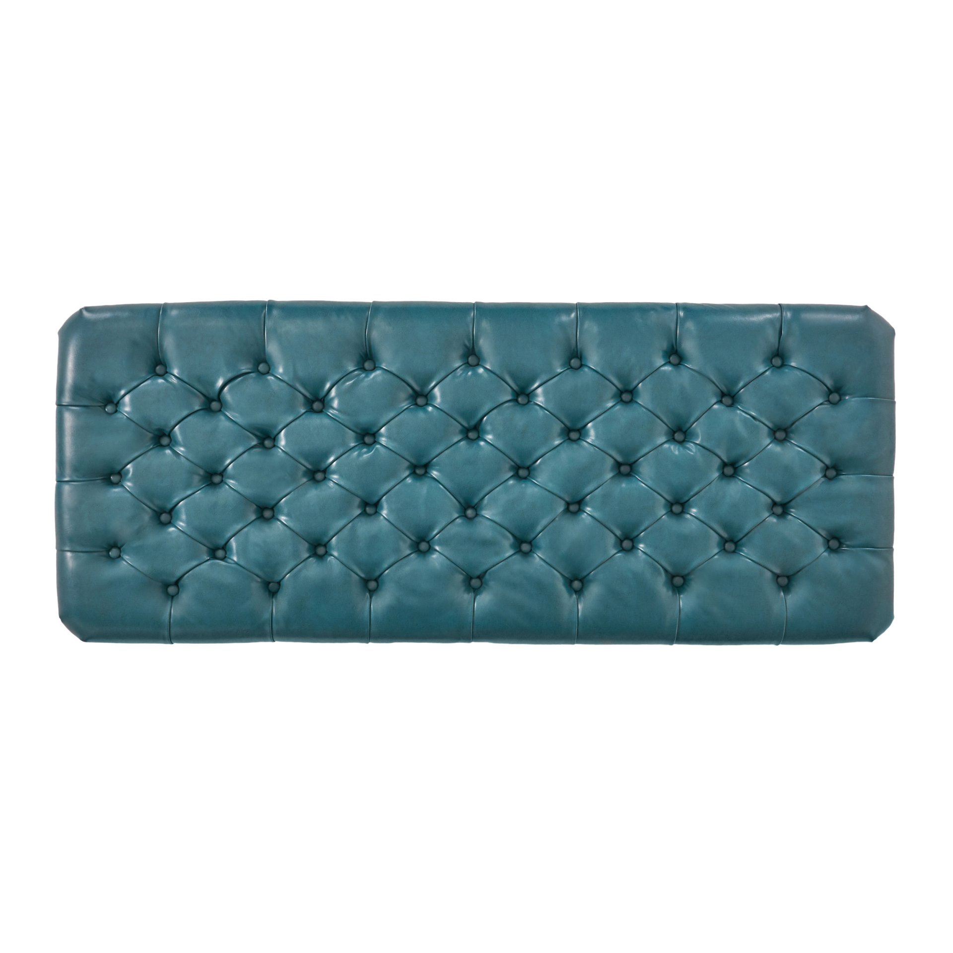 Juliana - Teal Storage Ottoman With Spacious Interior - Teal - Image 9