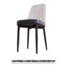 Modern Style Dining Chair (Set of 4), High Quality With Thick Cushions Metal Legs - White - Image 13