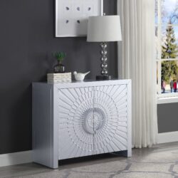Cicero - Console Cabinet - Platinum