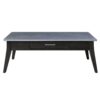 Zemocryss - Sintered Stone Top Coffee Table - Dark Brown / Gray - Image 2