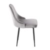 Marcel - Contemporary Dining Chair (Set of 2) - Black / Silver - Image 3