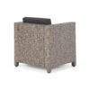 Puerta - Stylish Outdoor Club Chair With Weather Resistant Cushions - Mixed Black - Image 8