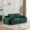 Compressed Sofa, 2 Seater Large Sectional Couches For Living Room - Green - Image 2