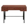 Computer Desk For Home Office, Laptop, Storage Drawers, Transitional - Cherry - Image 2