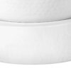 Drum Accent Side Table, Contemporary & Modern - White - Image 5