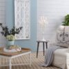 Distressed Floor Mirror, Full Body Mirror For Bathroom Bedroom Living Room - White - Image 3