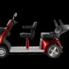 Electric Mobility Recreational Travel Scooter For Adults, Mobility Scooters, 4 Wheel Powered Mobility Scooters - Red - Image 5