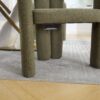 Contemporary Designed Velvet Upholstered Accent / Dining Chair - Olive - Image 18