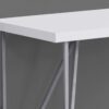 Computer Desk For Home Office Laptop, Contemporary & Modern - White - Image 2