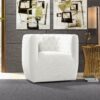 Delaney - Swivel Chair - Fabric - Beige - Image 8