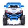 12V7A*1 30W*4 One Button Start, Forward And Backward, High And Low Speed, Music, Front Light, Power Display, Two Doors Can Open, 2.4G R / C, Seat Belt Four Wheel Absorber Kids Ride On Car - Blue - Image 2