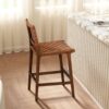Andre - Counter Stool With Back - Pecan Brown - Image 10