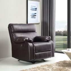 Rocker Recliner - Dark Brown