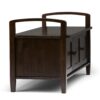 Warm Shaker - Entryway Storage Bench - Tobacco Brown - Image 3