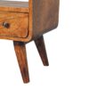 Mini Curved Media Unit - Chestnut - Image 3