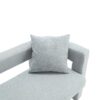 Modern Loveseat Sofa, Comfy Upholstered 2 Seater Sofa - Mint Green - Image 20
