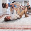 Marfi - 2' X 3' Bordered Area Rug - Brown / Ivory - Image 3