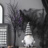 Gnome Decor, For Halloween Decor - Black / White - Image 10
