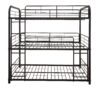 Cairo - Triple Full Bunk Bed - Black - Image 2