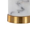 Marabella - Contemporary Marble Table Lamp (Set of 2) - Brass / White - Image 5